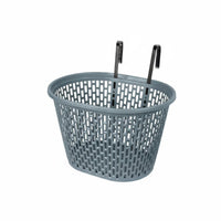 Plastic Cycle Basket Foldable Handlebar Basket Sturdy Lightweight for Biking, Commuting