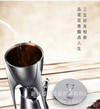 LUCUKU 304 Stainless Steel Coffee and Tea Pot Set with Siphon and Fair Cup