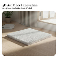 Formaldehyde-without 4D Air Fiber Cushion Pressure-Dispersing Washable Tatami Mat for Students, Pet Owners, Dormitory, Bay Window, Bedroom