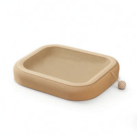 Cat Scratching Board Woven Cat Scratcher with Toy Ball Eco-Friendly for Home