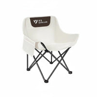 Foldable Moon Chair lightweight foldable Outdoor Chair Lightweight Folding Seat Comes with Carry Bag for outdoor mealkers, supportpackers, Camping, Fishing, outdoor meal, Hiking