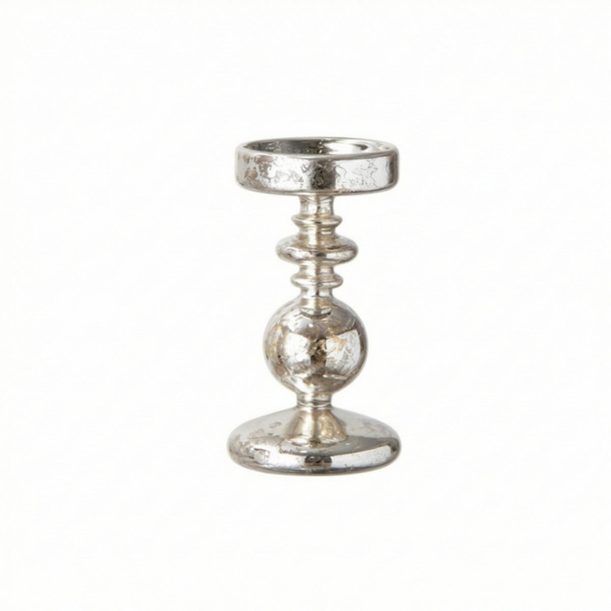 Vintage Romantic Aromatherapy Candle Holder Silver Nordic Style Tabletop Decor