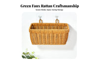Japanese Design Kitchen Ginger Garlic Basket Easy to Hang Ginger Garlic Holder Space-Saving for Cooks, Homeowners, Pantry, Entryway