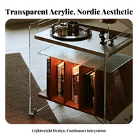 Mobile Design sound player stand with record Storage Vintage & aesthetic 2-Tier Vinyl sound Table adaptable Use Turntable Stand Multi-Functional for Music Lovers, Home Decorators, Living Room, Bedroom, leisure Area
