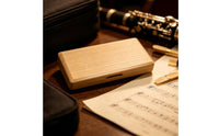 Oboes Cane Case Hinged Wooden Woodwind Component Case Compact for Students, Artists