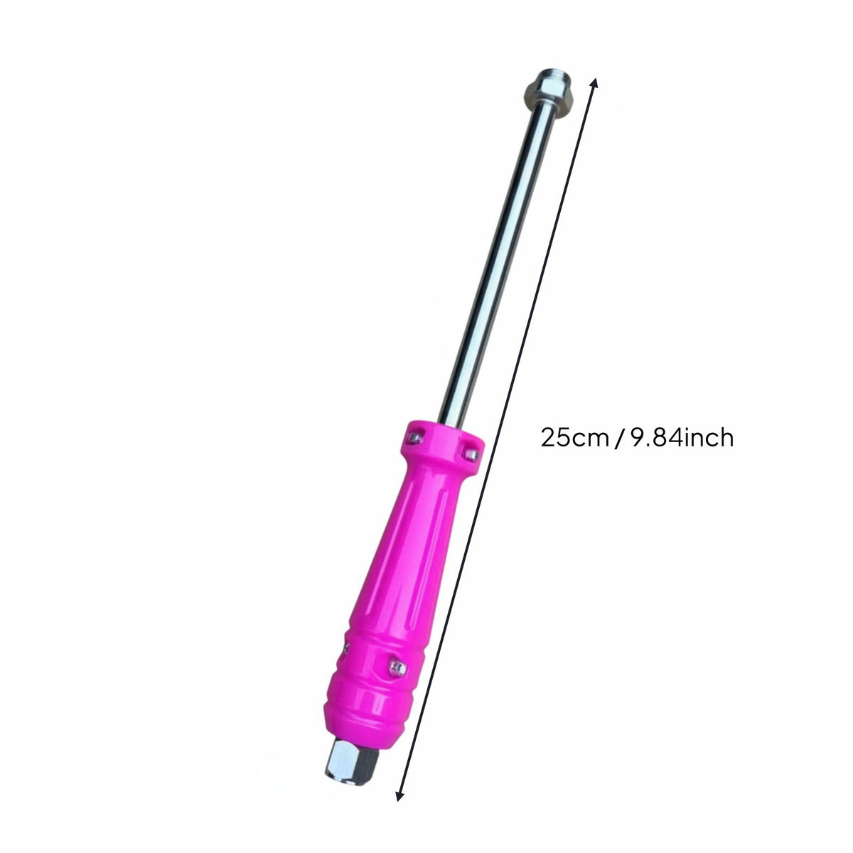 Heavy Duty Hexagonal Spray Arm High Quality Stainless Steel Spray Rod Double Thread Design for Farmers, Agriculture, Gardening Control