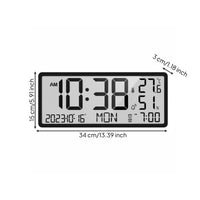 Digital Display Timepiece Large Screen Multifunction Alarm Timepiece Battery