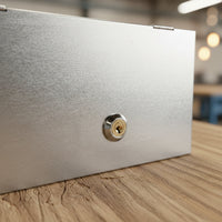 Socket Enclosure with Lock Surface-Mount Outlet Cover with Lock Anti-Pilfering Lockable Outlet Cover for Electricians, Garages, Corridors