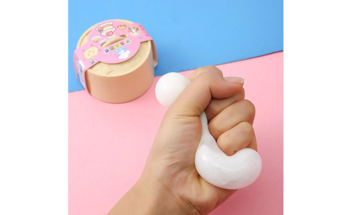 Realistic Steamed Bun Squishy Slow Rebound Stress Relief Toy