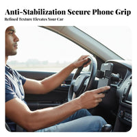 Air Vent Ph Single Holder Anti-Movement Car Vent Ph Single Holder Mobile Accessory Shockproof Design Stable Grip for Driving