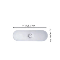 2 Pieces Rechargeable LED Night Light Tri-Color Home Lighting Slim