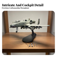 1/100 Scale 1/100 Scale Close Air Support Model Collector's Item 1/100 Scale Close Air Support Model Warplane II Diecast