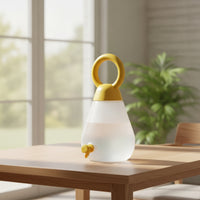 Clear Water Dispenser with Tap Countertop Water Jug with Tap Large-Capacity Beverage Dispenser Sturdy for Camping