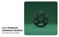 Direct Mount Direct Mount Chainring Lightweight Mountain Bike Chainring Drivetrain Part Anti Chain Drop CNC Machined