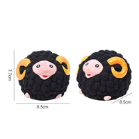 Boredom Relief Latex Sheep Ball Squeaky Sheep Toy Interactive Play Latex Creature Toy Teeth Cleaning for Dogs, Training