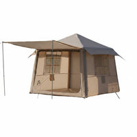 Inflatable House Tent with Canopy Thickened Material Large Inflatable Cabin Tent Sun Protection