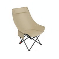 Heavy Duty Adjustable High-Back Moon Chair Breathable Textile Adjustable High-Back Camp Chair Sling-styleLike Comfort Folding Seat Side Storage Pocket for Campers, Picnickers, Camping, Fishing, Picnic, Picnics