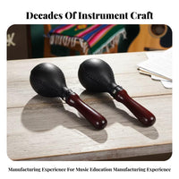 Single-Piece Maracas Rhythm Maraca Pair Performance Handheld Maracas Easy to Play