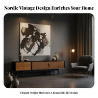 Vintage Television Cabinet Multi-Functional Wooden Storage Console with Drawers Wood Sideboard Cabinet for Interior Design Enthusiasts, Homeowners