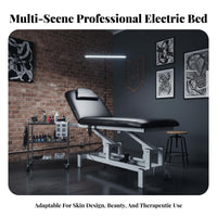 Skincare Procedure Bed Remote Control Electric Facial Massage Table Comfort-Focused Adjustable Massage Table for Beauticians, Spas, Spa