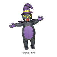 Inflatable Sorcerer Cat Costume Full-Body Cat Costume Comfortable Inflatable Suit for Teens