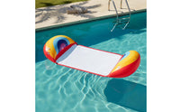 Inflatable Pool Lounger Foldable Water Hammock Chair PVC Material Pool Hammock