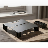 Modular Pedalboard with Adjustable Feet Anti-Slip for Stage, Rehearsal, Bassists