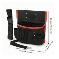 Tool Waist Bag Multi-Pocket Tool Pouch with Pockets Heavy-Duty for Home Repairs