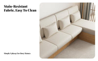 Armless Storage Couch Japanese design Sofa Minimalist Design Living Room Furniture for Apartment Dwellers, Small Homeowners, Den, Bedroom, Office