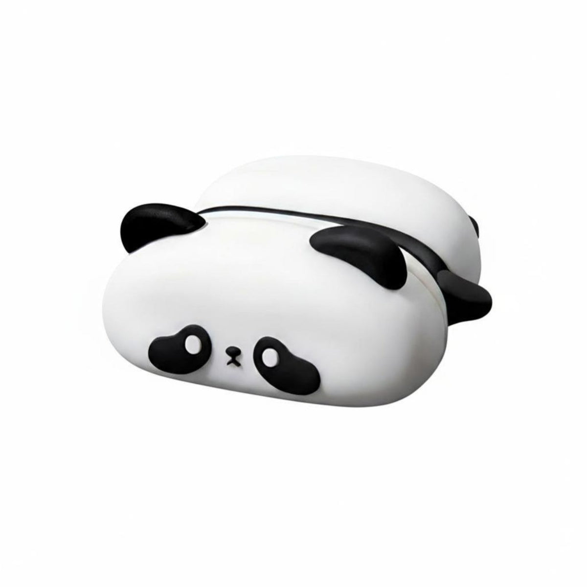 Panda Earphone Case, Cartoon Nature-Inspired Design, PVC, Compatible with AirPods Pro 2, AirPods 3, AirPods 4
