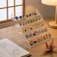 Acrylic Tiered Display Stand for Figures, Perfumes, Cosmetics, and Collectibles