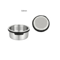 54mm Filter Basket Fine Mesh Double Espresso Filter Basket Straight for Home Baristas