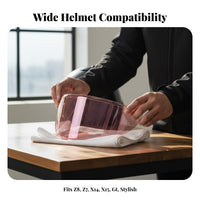 Visor Photochromic Full Face Helmet Visor Day and Night Use Replacement Face Visor