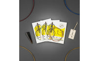 Da Sanxian String Set Nylon Wound Sanxian Strings Smooth Feel Chinese Lute Strings for Professionals