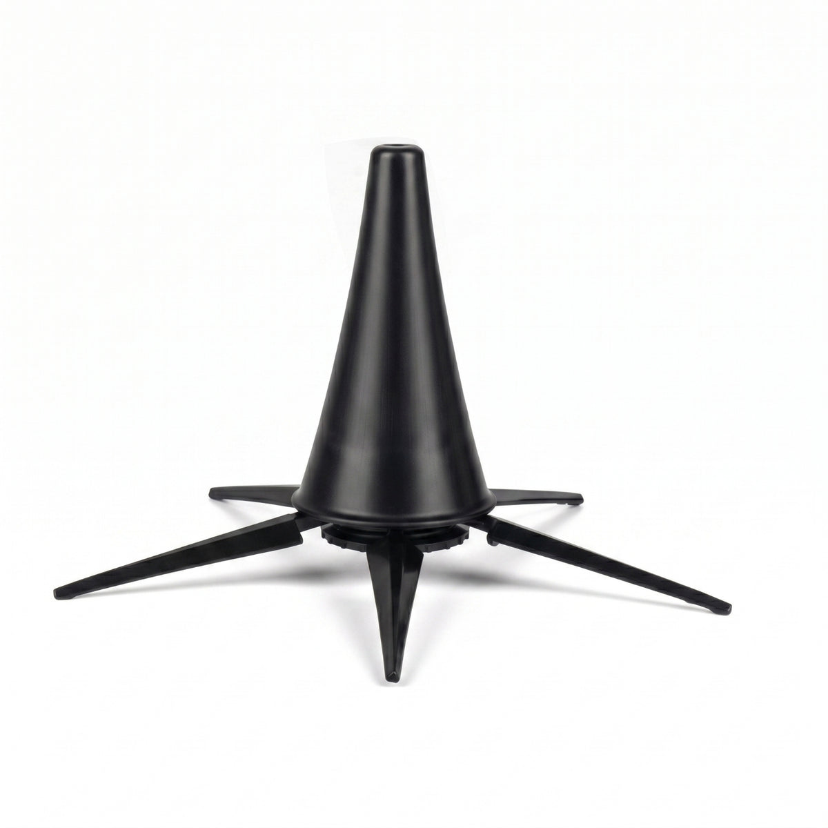 Compact Collapsible Clarinet Stand Conical Folding Clarinet Stand Black