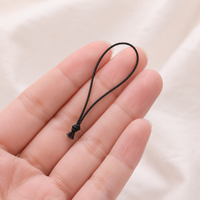 Fishing Line Phone Strap, Hand-Knotted Nylon Mobile Lanyard 4.8cm, Uniform Cord for Commuters, Festival, Parents