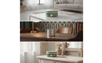 Storage Jar with Lid Tabletop Jar with Lid Trinket Pot for Bedside Table