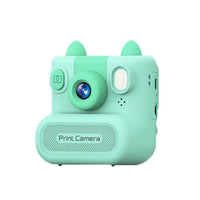 Child-Friendly Kids Instant Print Camera Interactive Children's Camera with Printer Easy-to-Use Toy Multifunctional for Playroom