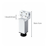 Corner Glass Clamp Aluminum Alloy Glass Clamp Waterproof