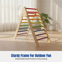 Wooden Climbing Frame, Tactile Training Equipment, Children's Outdoor Balance Playground, Kindergarten Activity Setup