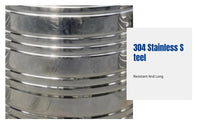 Insulated Water Tank, 304 Stainless Steel Storage Tower, Outdoor Anti-Freeze, Square/Round, Heat Storage for Air Energy or Steam Boiler