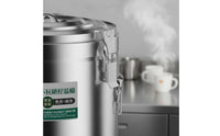 Milk Tea Insulation Container Triple Construction Construction Professional Milk Tea Container Stainless Steel Insulated Barrel