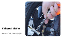 Tire Inflation Universal Connector Tire Inflator Extension Rod Easy to Use Air Chuck Inflation Tool for Motorcycle Owners, Repair Specialist S, Garage