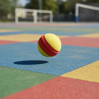 Coated Foam Ball with Rubber Soft Textured Foam Ball Grippy Lightweight for Beginners, Training