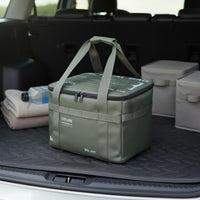 Camping Storage Bag Waterproof Large Capacity Camping Storage Bag Multi-Layer Protection Portable Picnic Tote for Campers