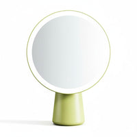 3 Level Dimming LED Makeup Mirror USB Rechargeable Touch Control Makeup Mirror Soft Light Eye Protection for Women, Girls, Dorm Room, Dressing Table, Desktop