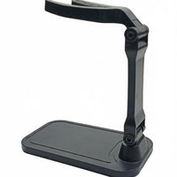 Sturdy Material Universal Product Code Scanner Stand Easy Assembly Foldable Scanner Holder Wall Mountable Product Code Reader Cradle for Supermarket, Warehouse, Library