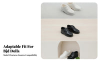 Small Doll Shoes Low Heel Soft Rubber 1/12 BJD Doll Shoes