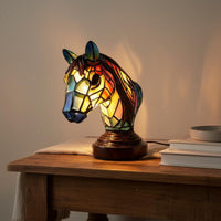 LED Horse Head Night Light Independent Switch Horse Head Lamp Decorative Home Decor Compact Size