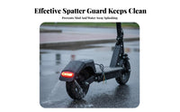Electric Scooter Rear Mudguard High Strength Folding Scooter Rear Mudguard Replacement Part Reinforced Mounting Vehicle